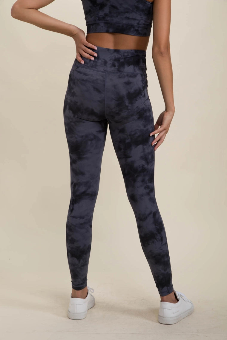 Tia Tie-Dye High Rise Leggings