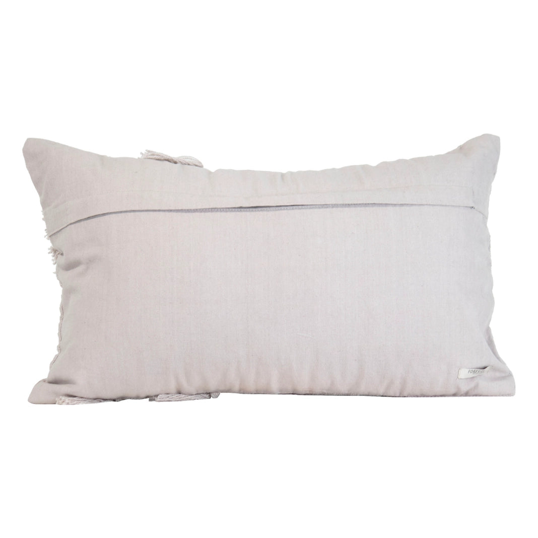 Hand Woven Haley Pillow Gray