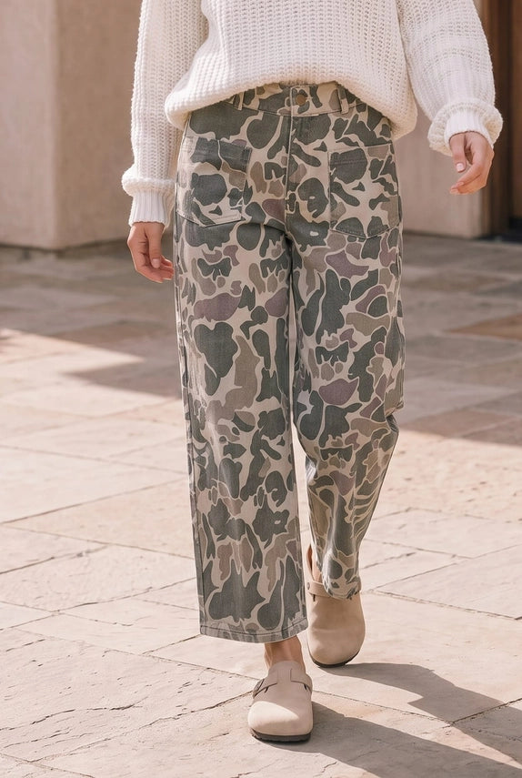 Shanna Camo Utility Pants