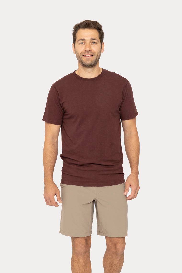 Landen Cotton Blend Short Sleeve Tee