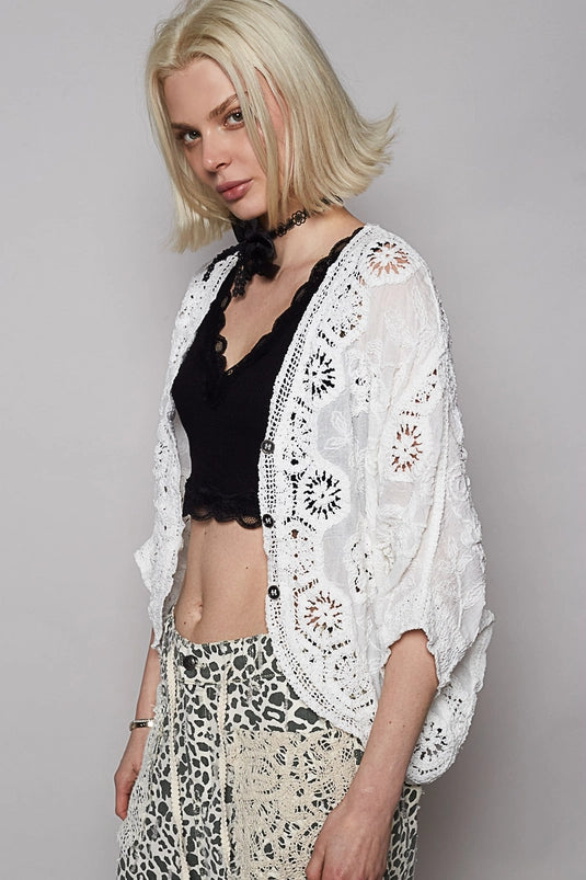 Isolde Crochet Cardigan