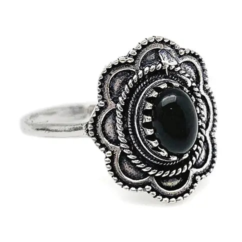 Brielle Onyx Statement Ring