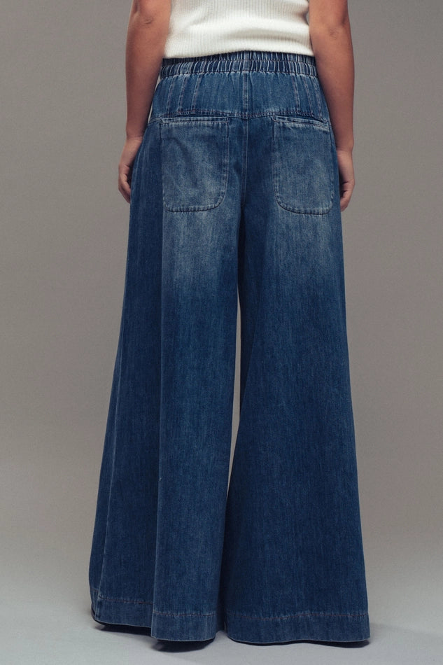 Arden Denim Palazzo Pant