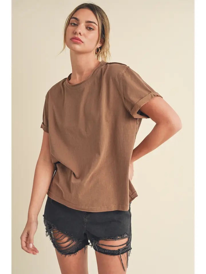 Mali Baby Tee Short Sleeve Top