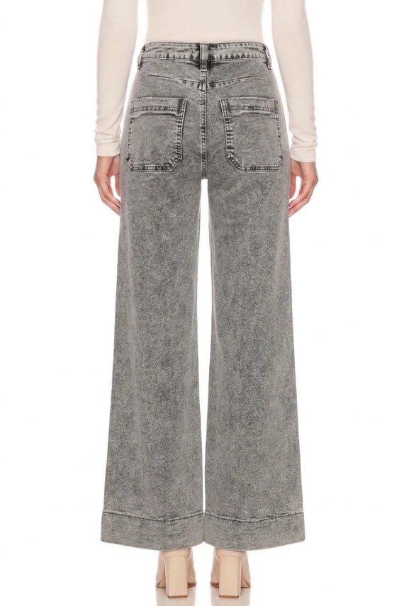 Tori Washed Palazzo Jeans