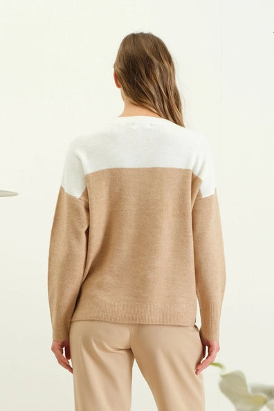 Judie Contrast Sweater