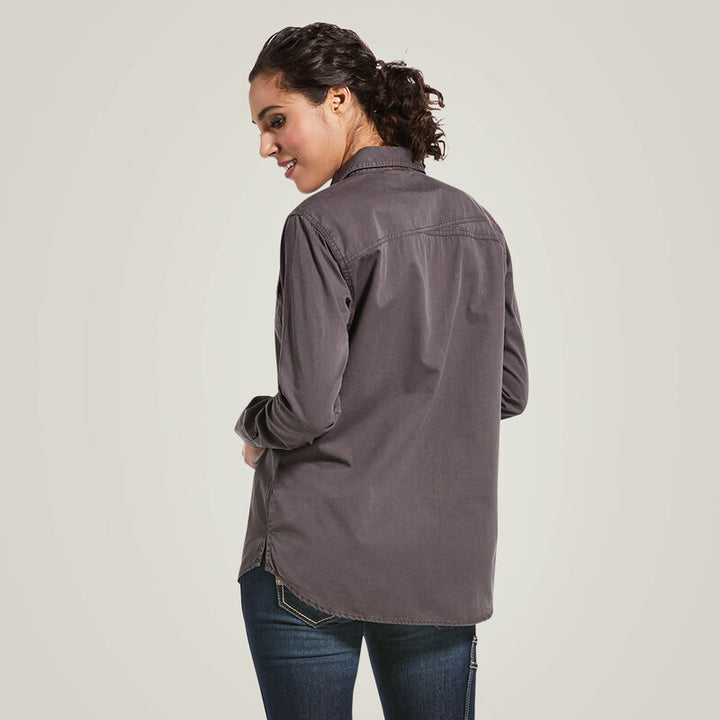 Ariat Rebar Washed Twill Work Shirt