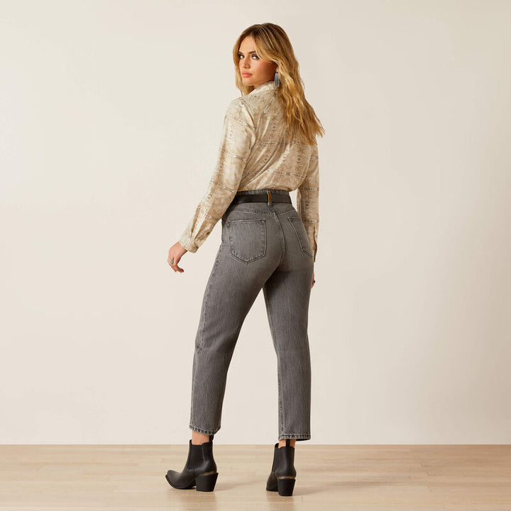 Ariat Ultra High Rise Jazmine Tomboy Relaxed Straight Leg Jeans
