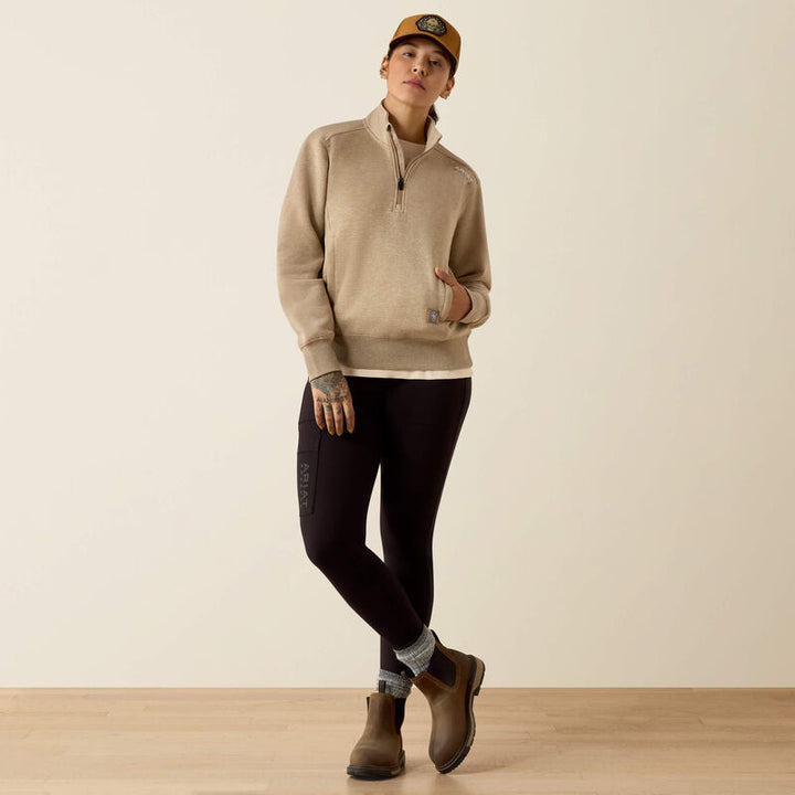 Ariat Rebar Lightweight Mock 1/2 Zip Sweatshirt
