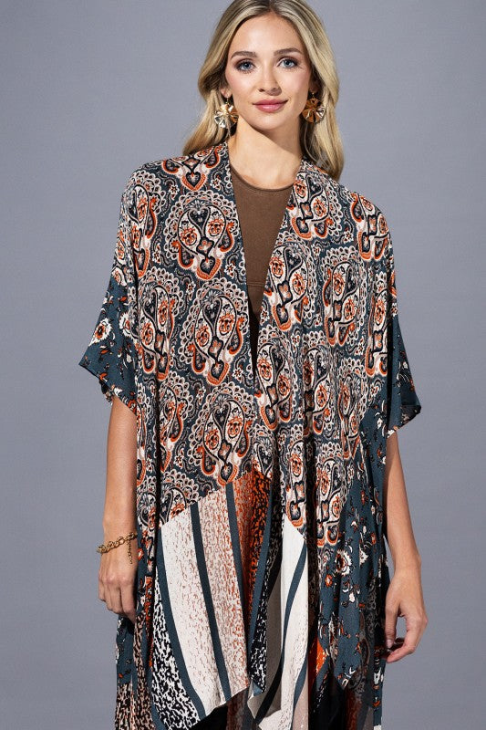 Adelina Paisley Kimono