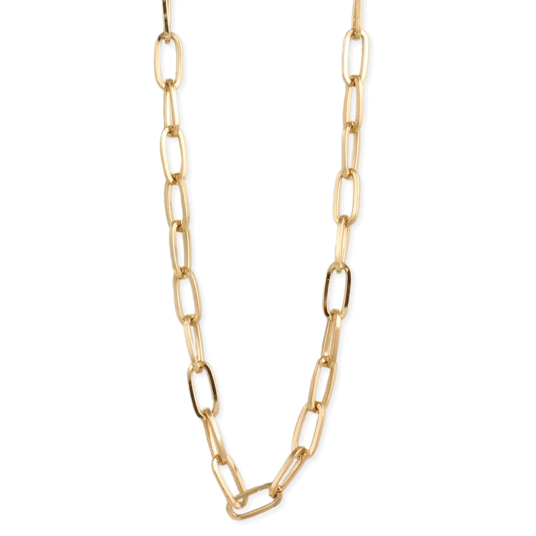Jagger Paperclip Link Chain Necklace