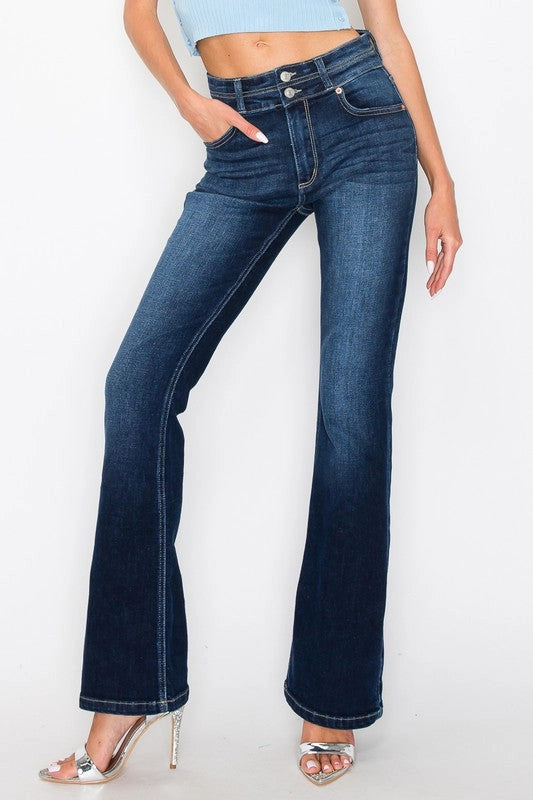 Pippa Tummy Control High Rise Bootcut Jeans