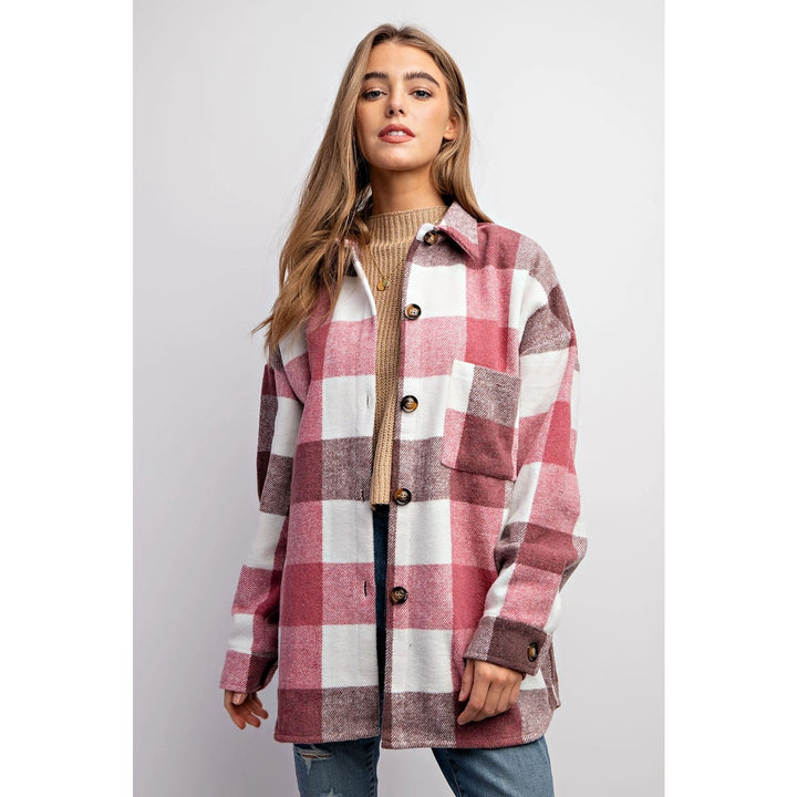 Hollis Plaid Flannel Shacket