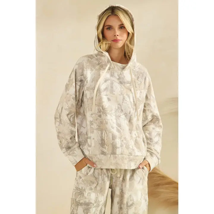 Marlowe Camo French Terry Hoodie