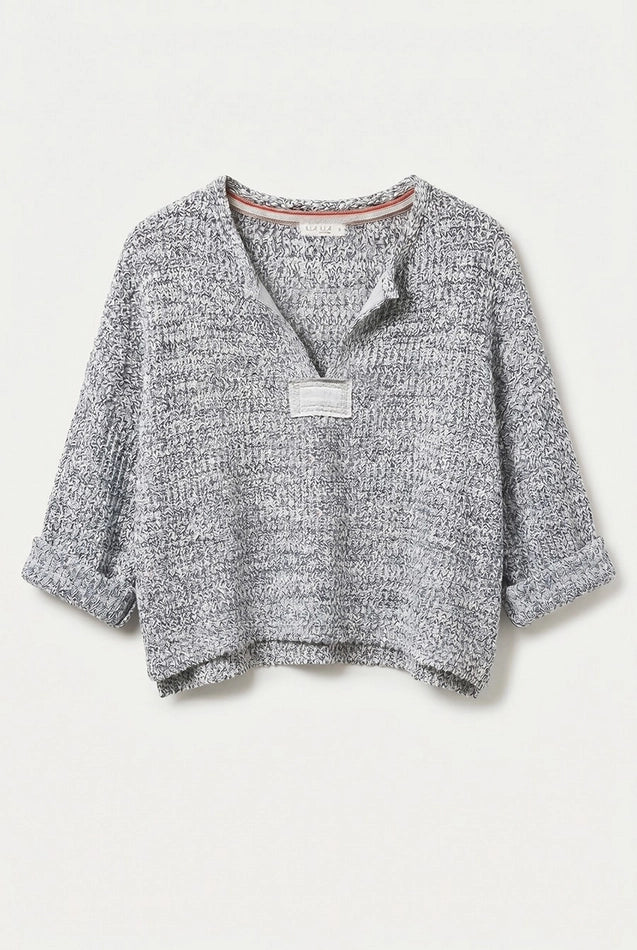 Mallory Slouchy Cropped Sweater