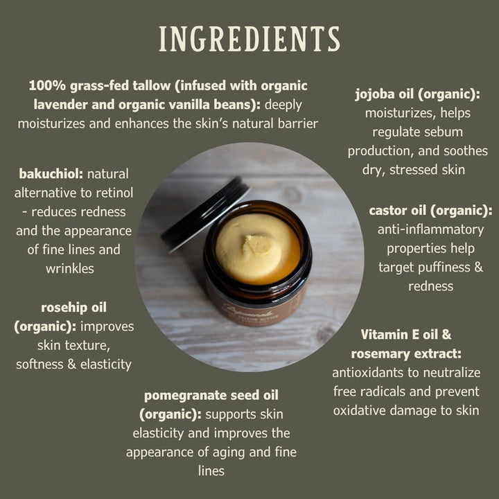 Rejuvenate Facial Tallow Butter