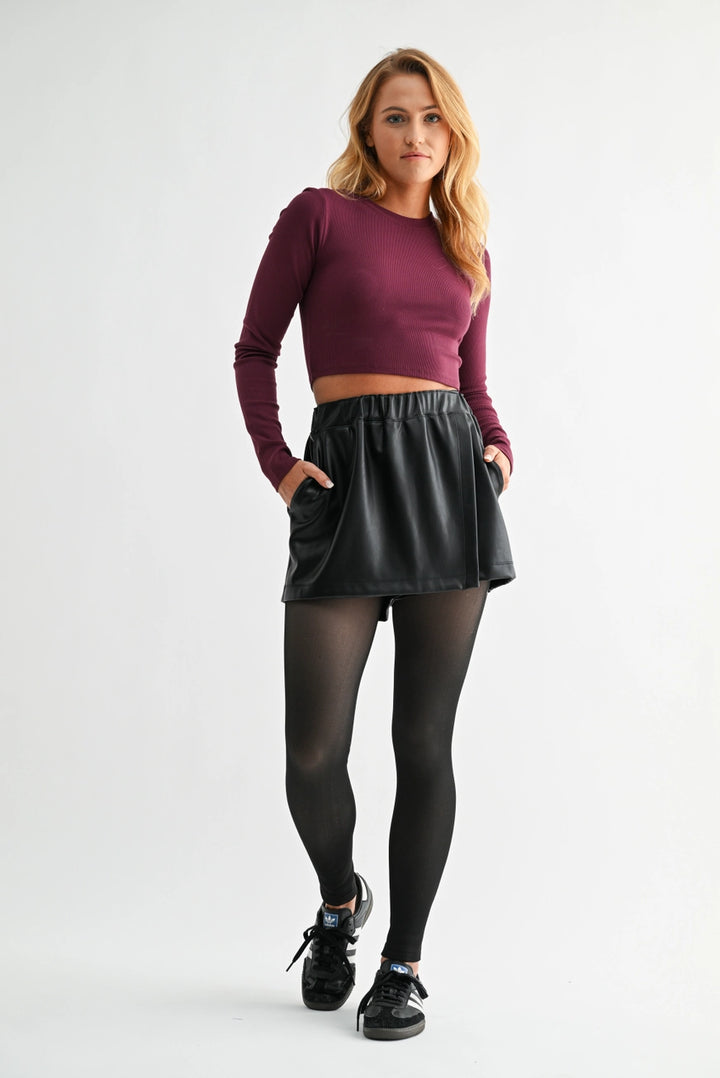 Sasha Fur Lined High Waisted Tights
