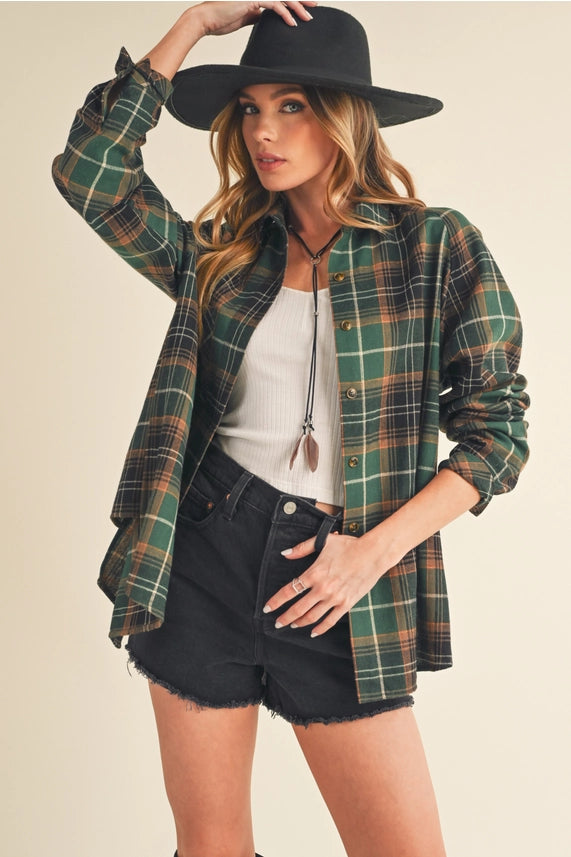 Katie Flannel Shirt