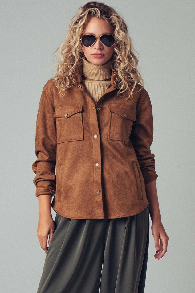Sedona Faux Suede Shacket