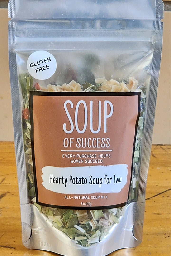 Hearty Potato Soup for Two - Gluten Free