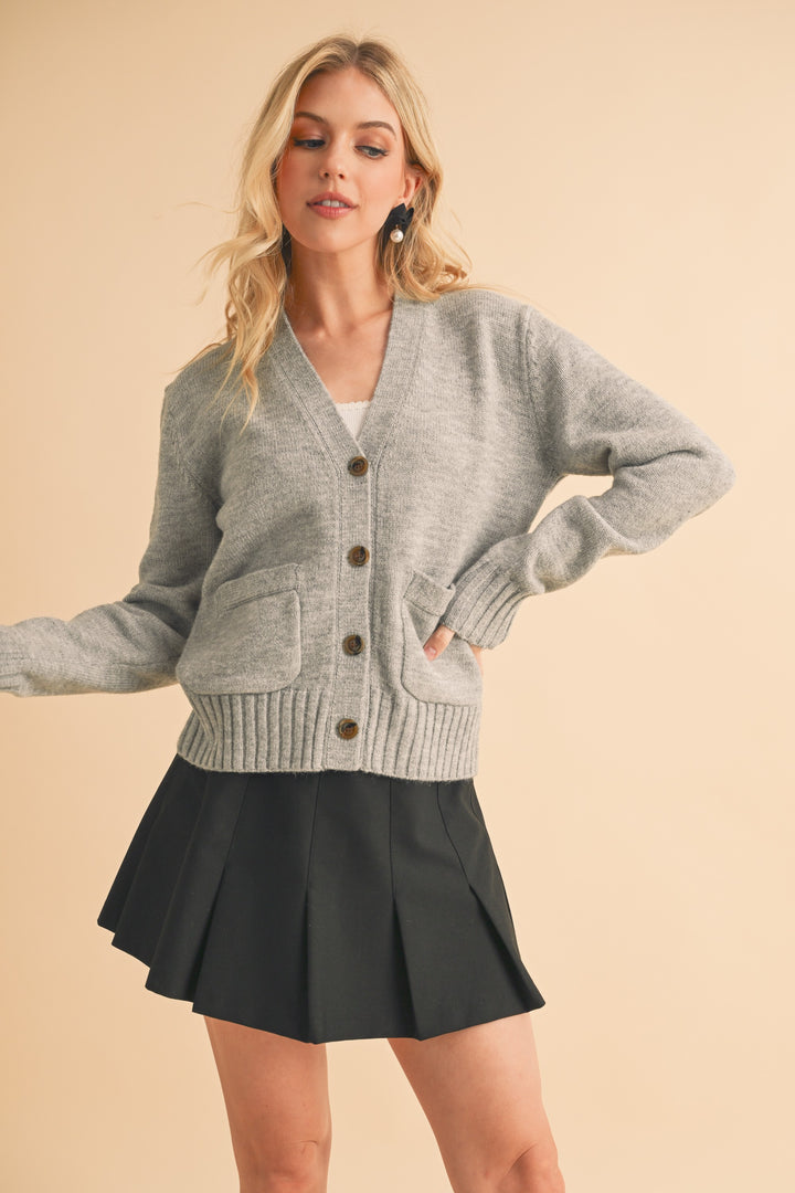 Lottie Button Front Cardigan