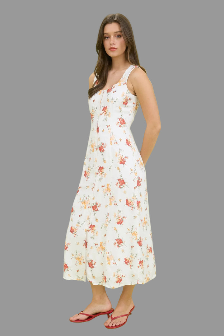 Zadie Button Down Midi Dress