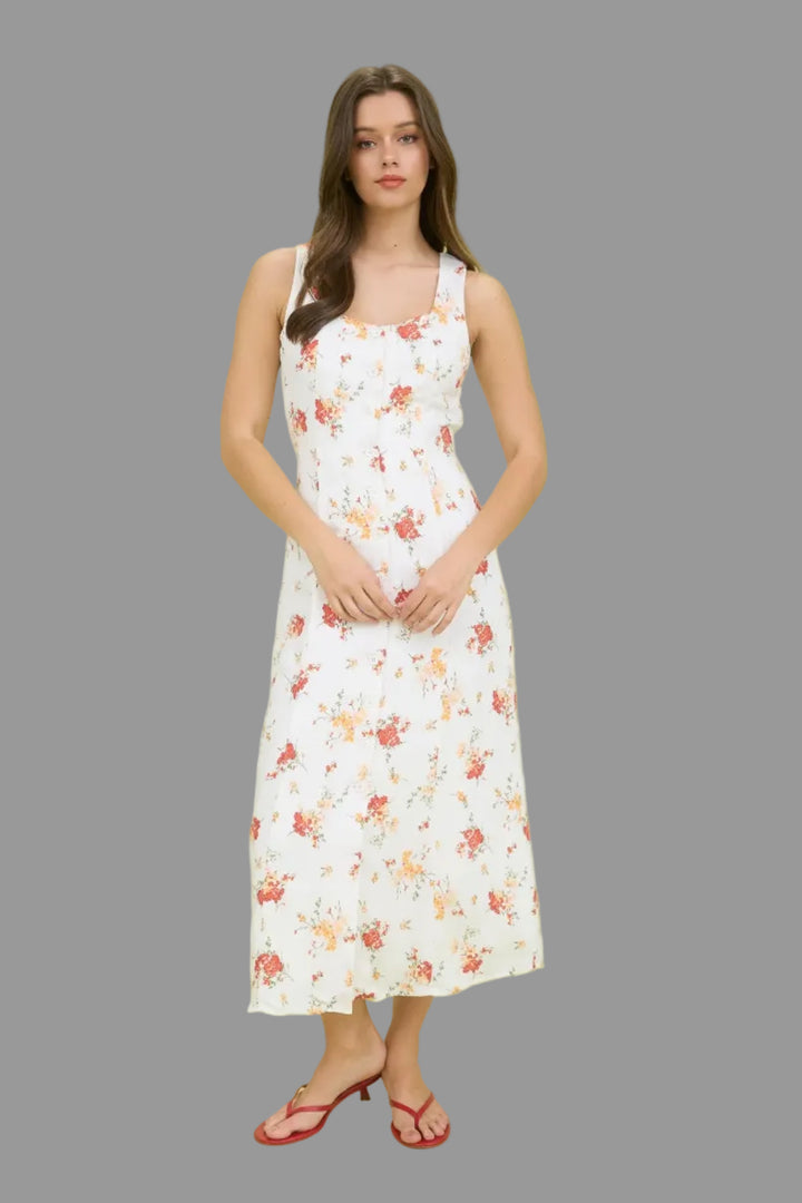 Zadie Button Down Midi Dress