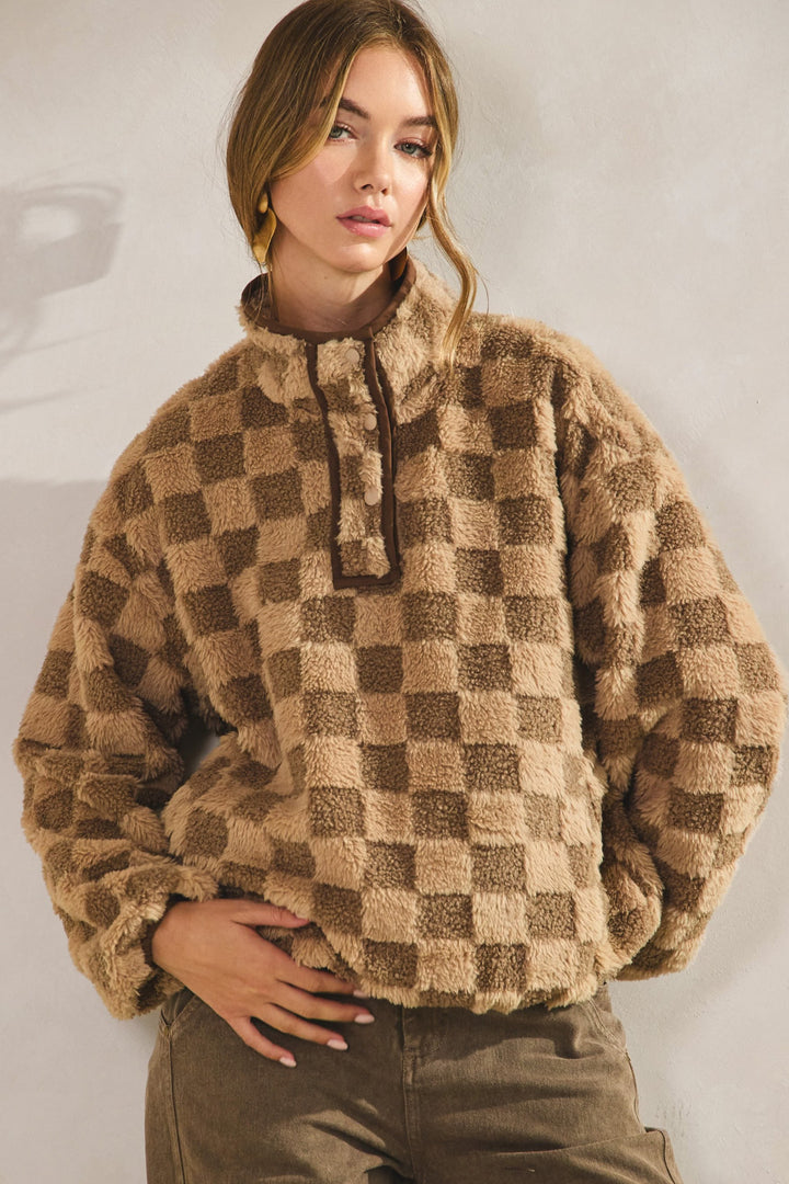 Clarke Soft Blocks Pattern Top