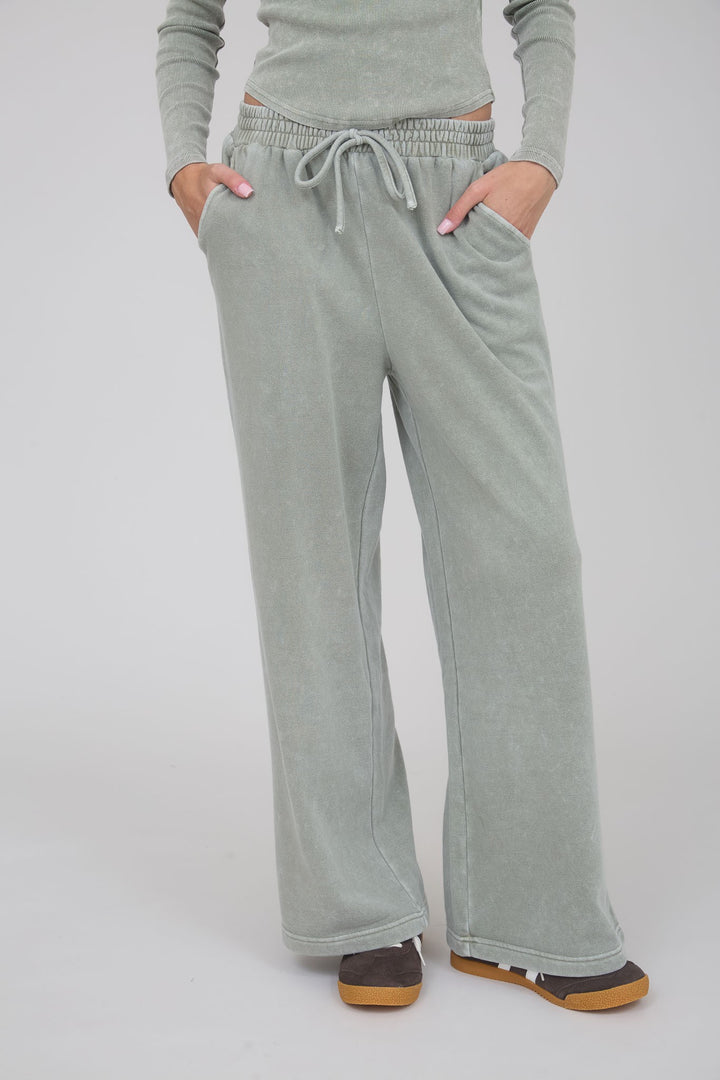 Solenne Wide Leg Lounge Pants