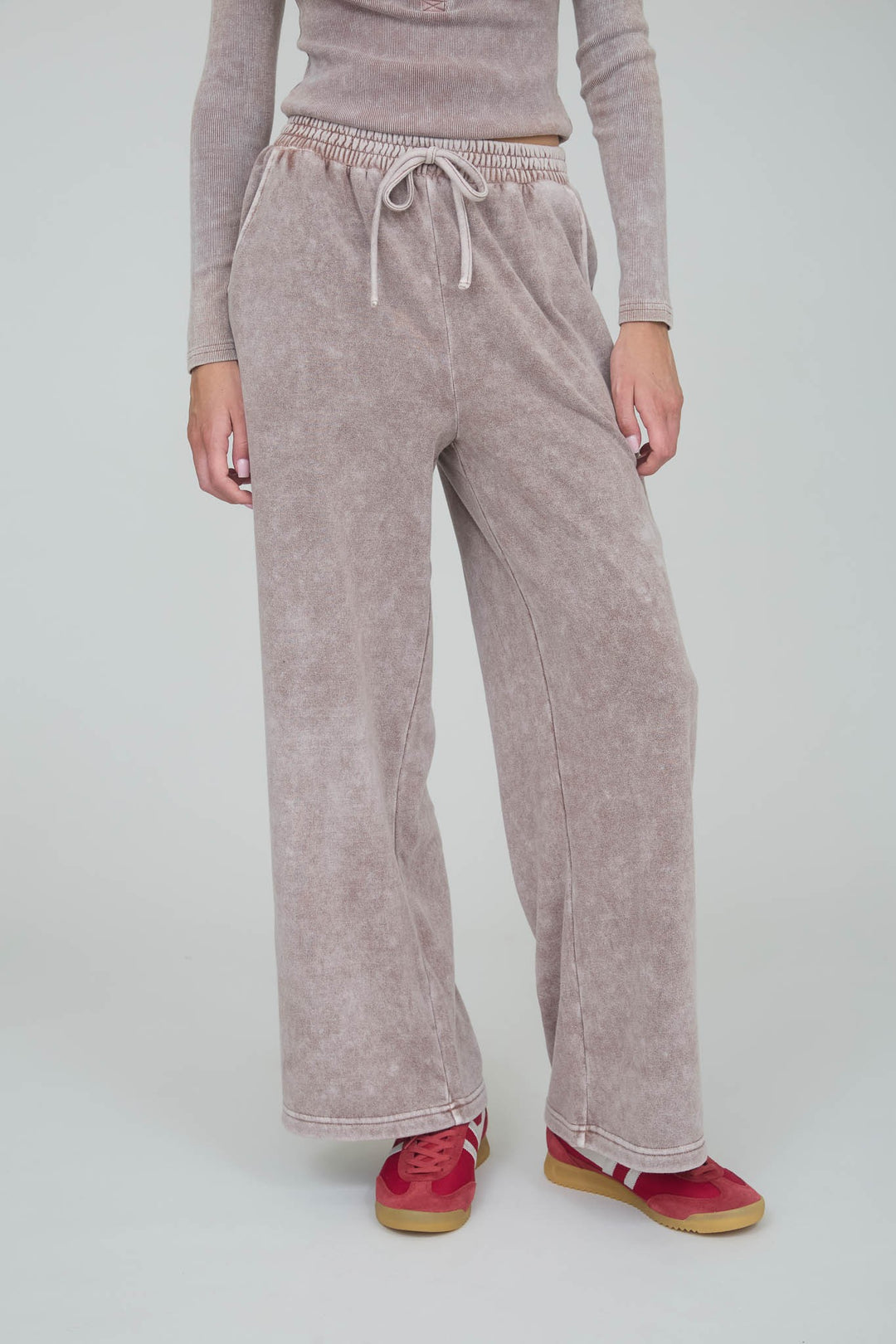 Solenne Wide Leg Lounge Pants