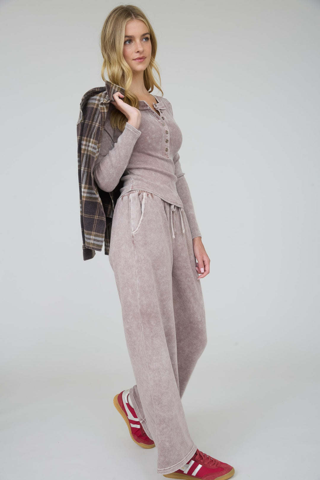 Solenne Wide Leg Lounge Pants