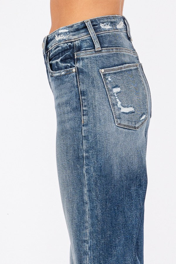 Mylah Wide Cuff Jean