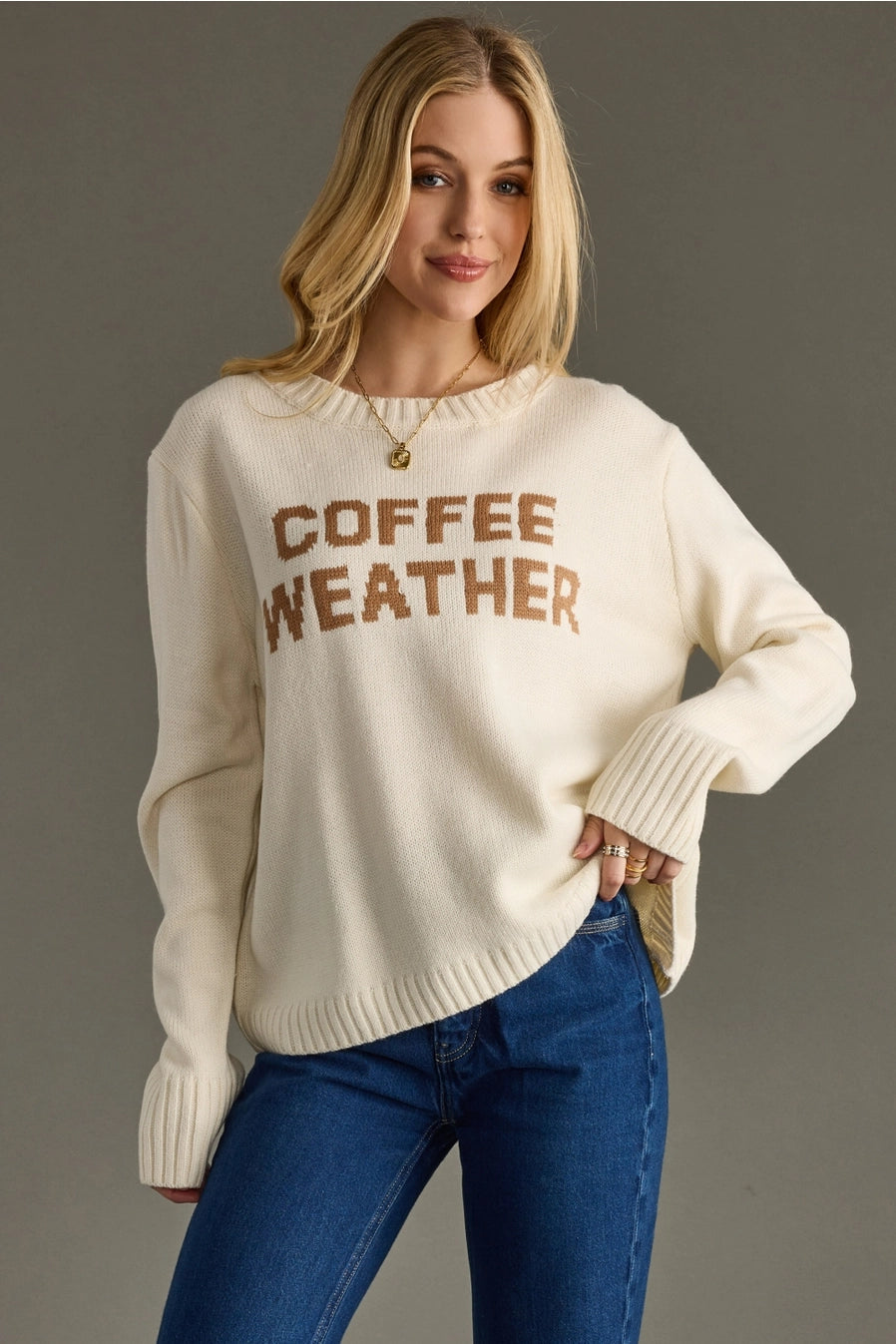 Harlie Coffee Weather Sweater