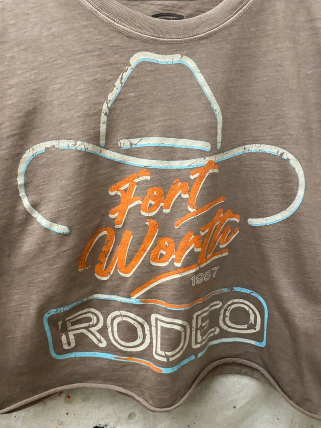 The Charlotte Fort Worth Rodeo Crop Tee