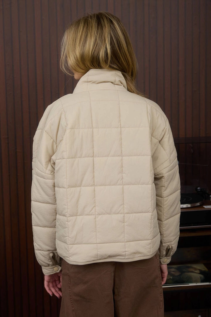 Lirien Quilted Zip Puffer Jacket