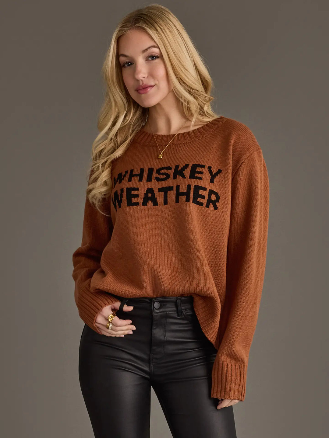 Octavia Whiskey Weather Sweater
