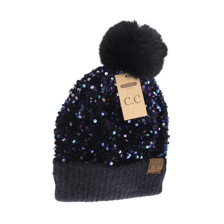 Leila Sequin Beanie