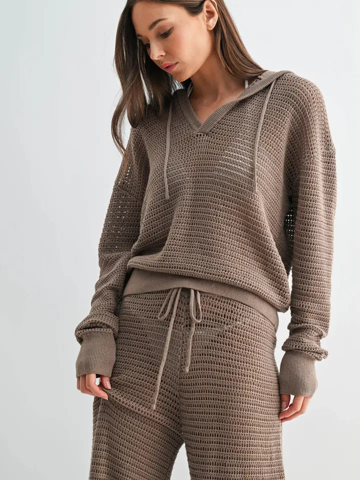 The Sienna Crochet Pullover