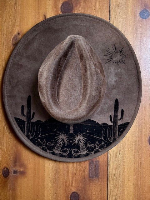 The Suede Burned Brim Collection