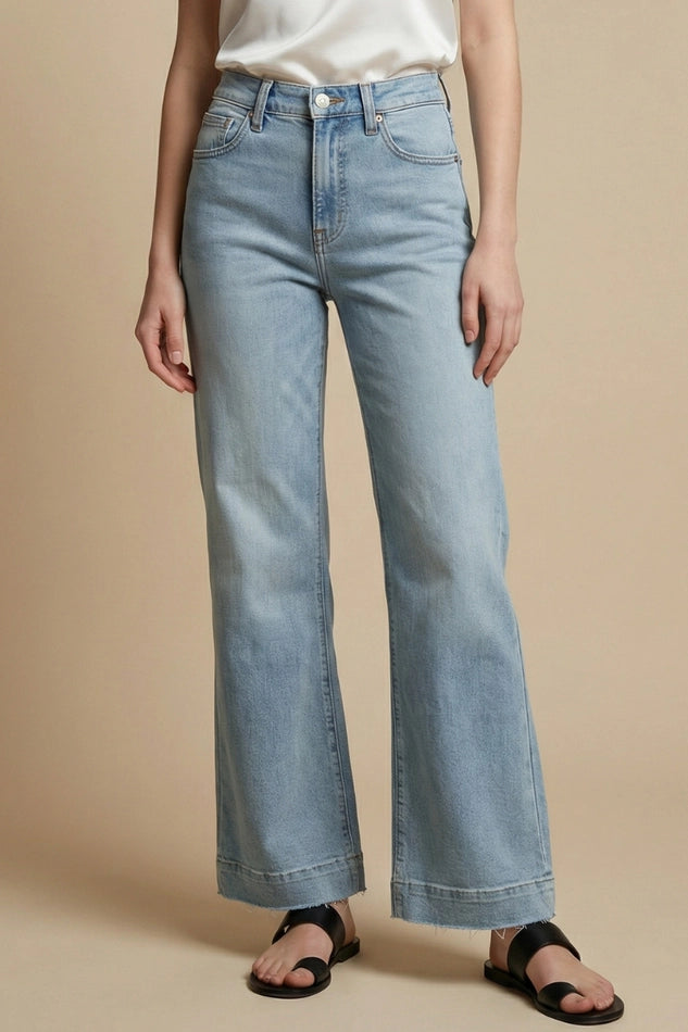 Veda Tummy Control High Rise Relaxed Holly Flare Jeans