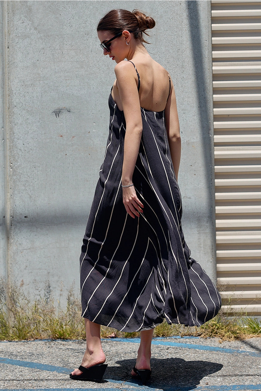 Brianna Stripe Vacation Dress