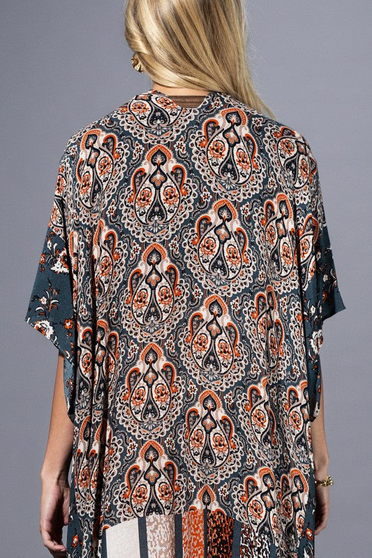 Adelina Paisley Kimono
