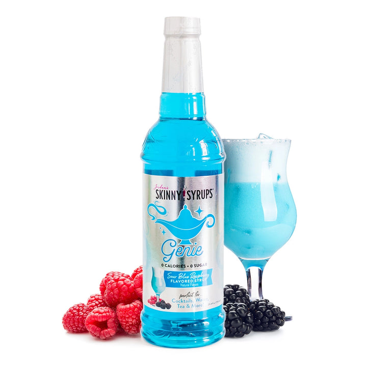 Sugar Free Genie Syrup - Sour Blue Raspberry