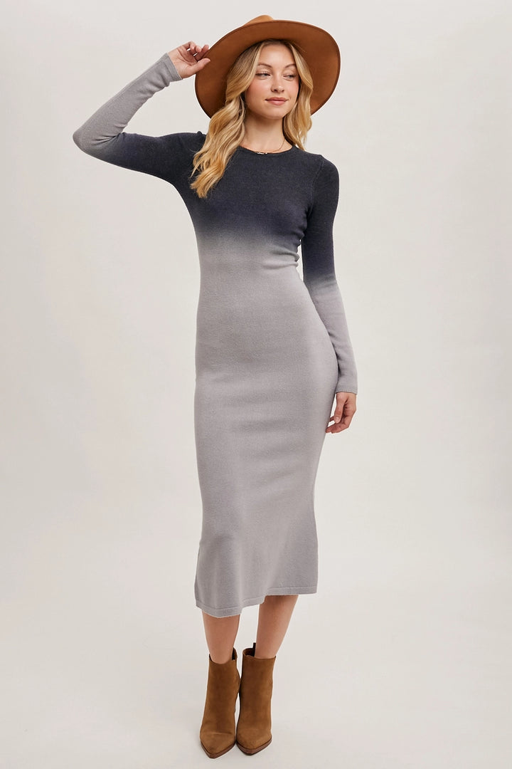 Trinity Bodycon Knit Midi Dress