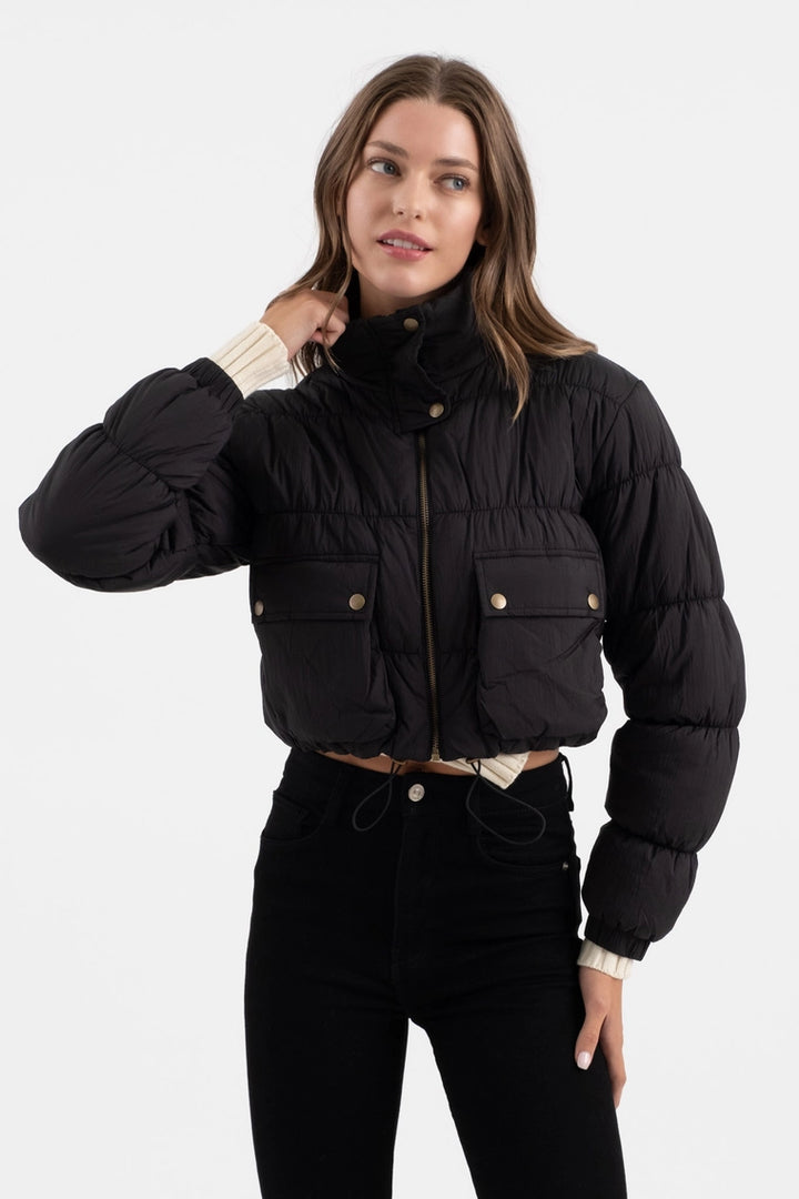 Hanel Cropped Puffer Jacket