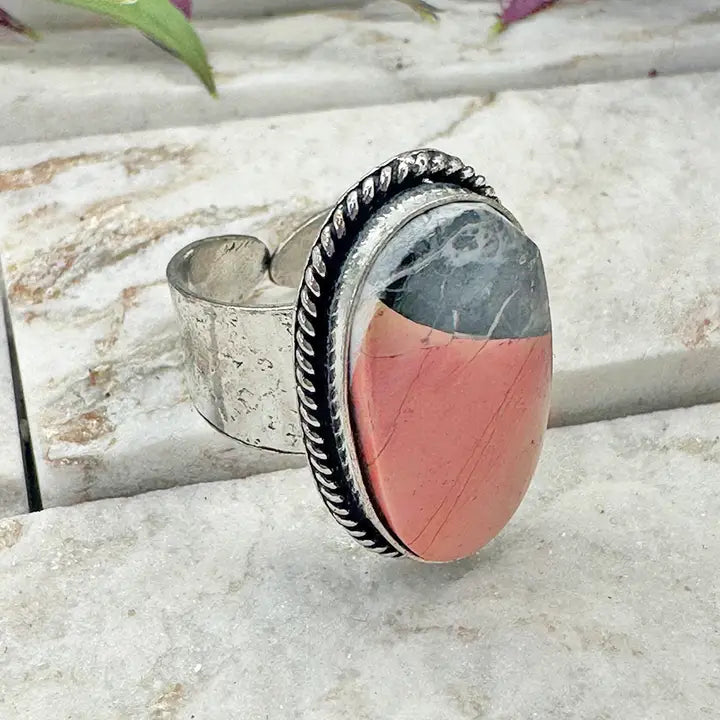 Alora Jasper Statement Ring