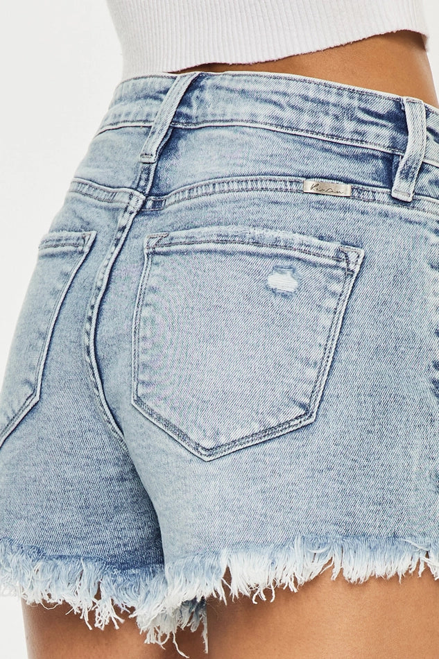 Elodie Sunwashed Cutoff Shorts