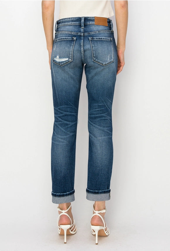 Tonya Distressed Boyfriend Jeans