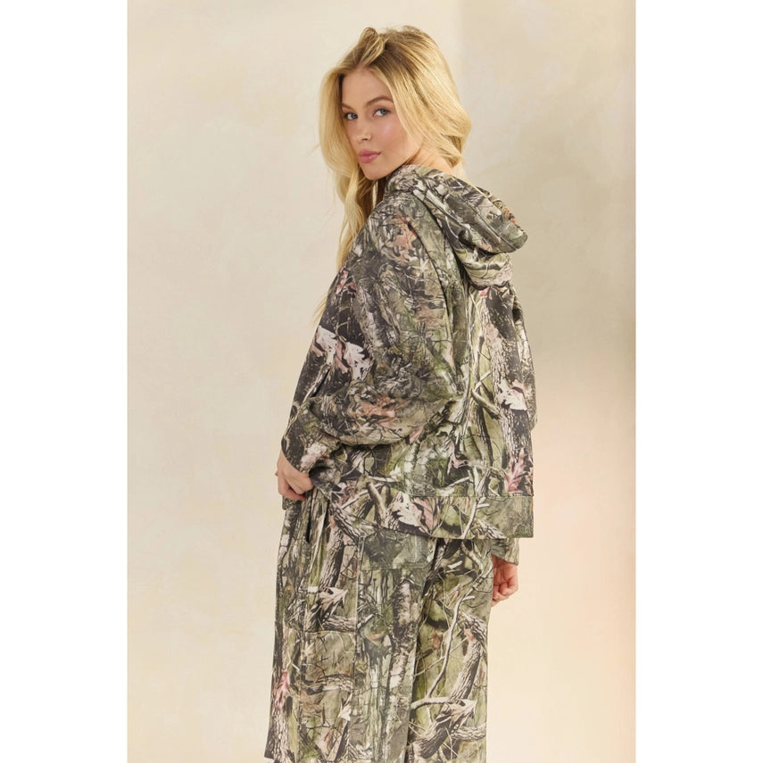 Tamra Camo French Terry Hoodie