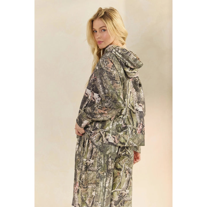 Tamra Camo French Terry Hoodie